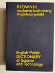 SŁOWNIK NAUKOWO-TECHNICZNY ANGIELSKO-POLSKI w sklepie internetowym staradobraksiazka.pl