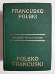 SŁOWNIK KIESZONKOWY FRANCUSKO-POLSKI POLSKO-FRANCUSKI - Anna Jedlińska w sklepie internetowym staradobraksiazka.pl