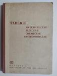 TABLICE MATEMATYCZNE, FIZYCZNE, CHEMICZNE I ASTRONOMICZNE w sklepie internetowym staradobraksiazka.pl