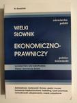 WIELKI SŁOWNIK EKONOMICZNO-PRAWNICZY POLSKO-NIEMIECKI - W. Brzeziński w sklepie internetowym staradobraksiazka.pl