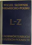 WIELKI SŁOWNIK NIEMIECKO – POLSKI L-Z w sklepie internetowym staradobraksiazka.pl