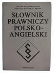 SŁOWNIK PRAWNICZY POLSKI-ANGIELSKI w sklepie internetowym staradobraksiazka.pl