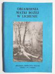 OBJAWIENIA MATKI BOŻEJ W LICHENIU w sklepie internetowym staradobraksiazka.pl