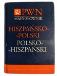 MAŁY SŁOWNIK HISZPAŃSKO-POLSKI POLSKO-HISZPAŃSKI - Małgorzata Cybulska-Janczew w sklepie internetowym staradobraksiazka.pl