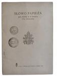 SŁOWO PAPIEŻA JAN PAWEŁ II W POLSCE TEKA DOKUMENTALNA w sklepie internetowym staradobraksiazka.pl