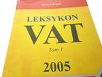 LEKSYKON VAT TOM I - Janusz Zubrzycki (2005) w sklepie internetowym staradobraksiazka.pl