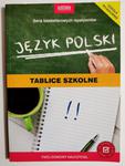 JĘZYK POLSKI. Tablice szkolne w sklepie internetowym staradobraksiazka.pl