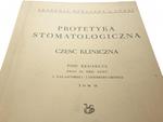 PROTETYKA STOMATOLOGICZNA. CZĘŚĆ KLINICZNA TOM II w sklepie internetowym staradobraksiazka.pl