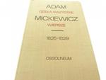 MICKIEWICZ. DZIEŁA WSZYSTKIE. WIERSZE 1 1825-1829 w sklepie internetowym staradobraksiazka.pl