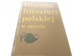 HISTORIA LITERATURY POLSKIEJ W ZARYSIE 1980 w sklepie internetowym staradobraksiazka.pl