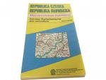 REPUBLIKA CZESKA REPUBLIKA SŁOWACKA. MAPA 1994 w sklepie internetowym staradobraksiazka.pl