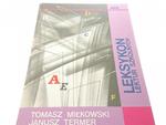 LEKSYKON LEKTUR SZKOLNYCH - Tomasz Miłkowski 1993 w sklepie internetowym staradobraksiazka.pl