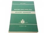 ANGIELSKO-POLSKI SŁOWNIK MINIMUM - Jan Kośla 1990 w sklepie internetowym staradobraksiazka.pl