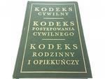 KODEKS: CYWILNY; POSTĘPOWANIA CYWILNEGO...2002 w sklepie internetowym staradobraksiazka.pl