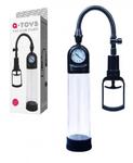 A-Toys Pompka erekcyjna Ebon z manometrem Vacuum Pump Black w sklepie internetowym Filemona.pl