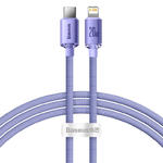 Kabel przewód do szybkiego ładowania i transferu danych USB-C Iphone Lightning 20W 1.2m fioletowy w sklepie internetowym multishop.com.pl