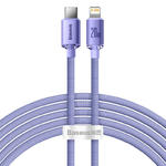 Kabel przewód do szybkiego ładowania i transferu danych USB-C Iphone Lightning 20W 2m fioletowy w sklepie internetowym multishop.com.pl