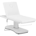 Łóżko stół leżanka kosmetyczna do masażu elektryczna 175 kg LIMOGES - biała w sklepie internetowym multishop.com.pl