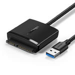 Kabel Adapter do dysku HDD i SSD SATA 2.5'' / 3.5'' USB 3.0 do 12TB - czarny w sklepie internetowym multishop.com.pl