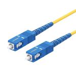 Jednomodowy kabel patchcord światłowód sieciowy SC-SC 3m żółty w sklepie internetowym multishop.com.pl