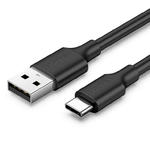 Kabel przewód przejściówka USB - USB-C Quick Charge 3.0 3A 0.25m czarny w sklepie internetowym multishop.com.pl
