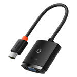 Przejściówka adapter HDMI do VGA Lite Series czarny w sklepie internetowym multishop.com.pl