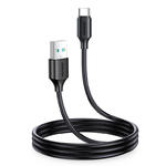 Kabel do ładowania i transmisji danych USB - USB Typ C 3A 1m czarny w sklepie internetowym multishop.com.pl