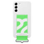 Gumowe silikonowe etui pokrowiec do Galaxy S22+ Silicone Cover biały w sklepie internetowym multishop.com.pl