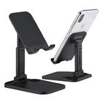 Stojak podstawka składana na telefon tablet 4-8'' na biurko czarny w sklepie internetowym multishop.com.pl