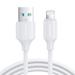 Elastyczny wytrzymały kabel USB - iPhone do ładowania i transmisji danych 1m biały w sklepie internetowym multishop.com.pl