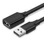 Przedłużacz adapter do kabla przewodu USB 2.0 50cm czarny w sklepie internetowym multishop.com.pl