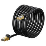 Szybki kabel sieciowy patchcord RJ45 10Gbps Cat 7 Speed Seven 5m czarny w sklepie internetowym multishop.com.pl