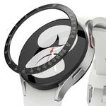Ramka koperta pierścień ochronny Galaxy Watch 4 / 5 40mm Bezel Styling stal nierdzewna czarny w sklepie internetowym multishop.com.pl