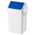 Kosz pojemnik na śmieci do segregacji odpadów - niebieski 25L w sklepie internetowym multishop.com.pl