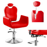 Wygodny fotel fryzjerski barberski obrotowy LIVORNO Physa czerwony w sklepie internetowym multishop.com.pl