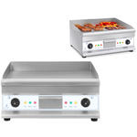 Grill płyta grillowa elektryczna gładka 300C 60 cm 2 x 3200W w sklepie internetowym multishop.com.pl