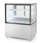 Witryna chłodnicza cukiernicza 2-półkowa jezdna LED 510L w sklepie internetowym multishop.com.pl
