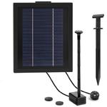 Fontanna do oczka wodnego stawu solarna z baterią LED 250 l/h 0.75 m 3 W w sklepie internetowym multishop.com.pl