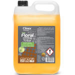 Płyn do mycia podłóg bez smug połysk zapach CLINEX Floral - Breeze 5L w sklepie internetowym multishop.com.pl