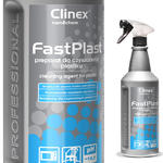 Preparat do czyszczenia plastiku RTV AGD mebli antystatyczny CLINEX FastPlast 1L w sklepie internetowym multishop.com.pl