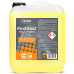 Środek do mycia tłustych zbrudzeń w kuchni do okapów blatów posadzek ścian CLINEX FastGast 5L w sklepie internetowym multishop.com.pl