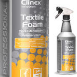 Pianka do prania czyszczenia usuwania plam z dywanów mebli i tapicerki CLINEX Textile Foam 1L w sklepie internetowym multishop.com.pl