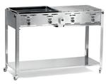 Grill gazowy "Master Quattro" 4 palniki 22kW mobilny - Hendi 154908 w sklepie internetowym multishop.com.pl