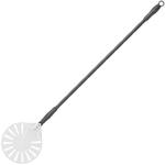 Łopata do pizzy z otworami i uchwytem suwakowym aluminiowa okrągła śr. 230 mm dł. 1200 mm - Hendi 617168 w sklepie internetowym multishop.com.pl