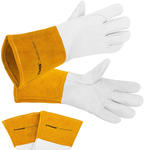 Rękawice spawalnicze ochronne skórzane TIG rozmiar XL w sklepie internetowym multishop.com.pl