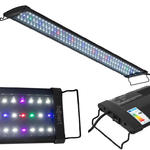 Lampa oświetlenie LED do akwarium wzrostu roślin pełne spektrum 129 diod 87 cm 25 W w sklepie internetowym multishop.com.pl