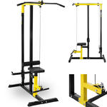 Wyciag górny do ćwiczeń mięśni pleców ramion domowa siłownia do 120 kg w sklepie internetowym multishop.com.pl
