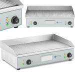 Grill elektryczny płyta grillowa ryflowana podwójna 400 x 730 mm 2 x 2000 W w sklepie internetowym multishop.com.pl