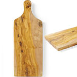 Deska do serwowania z drewna oliwnego z uchwytem 600 x 200 x 18 mm - Hendi 505267 w sklepie internetowym multishop.com.pl