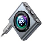 Transmiter audio Bluetooth AUX nadajnik-odbiornik do samochodu telewizora szary w sklepie internetowym multishop.com.pl
